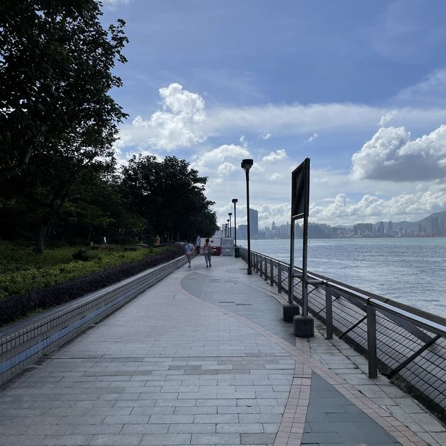 動起來！港島東太陽與維港陪伴的海濱公園