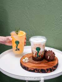 ins. coffee of inspiration คาเฟ่สีเขียวสไตล์โฮมมี่