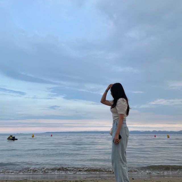 노을이 아름답고 모래가 고와서 자꾸만 걷고 싶은 '영일대해수욕장'