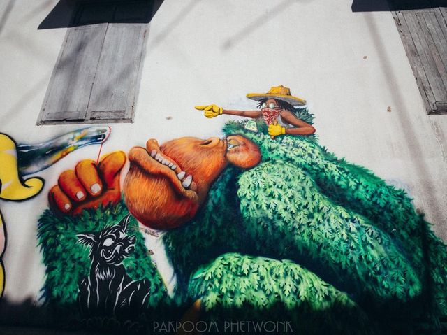 บ้านโป่ง street art จ.ราชบุรี