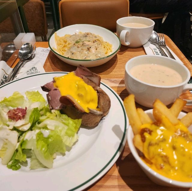 分店保持水準，蘑菇湯非常好味