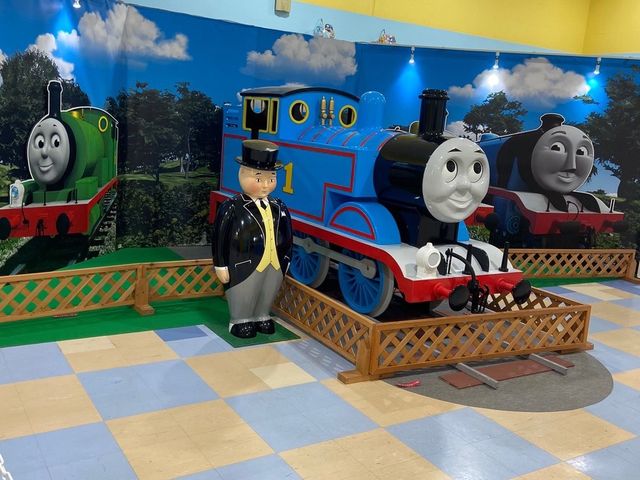 遊園地にある期間限定のトーマス！！