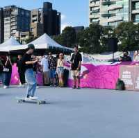 滑板遊戲好地方🛹 Meiti Hockey Rink 美堤極限公園