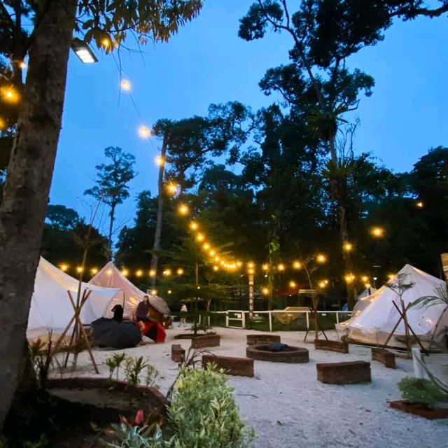Gets into nature @ Gopeng Glamping Park 🏕️