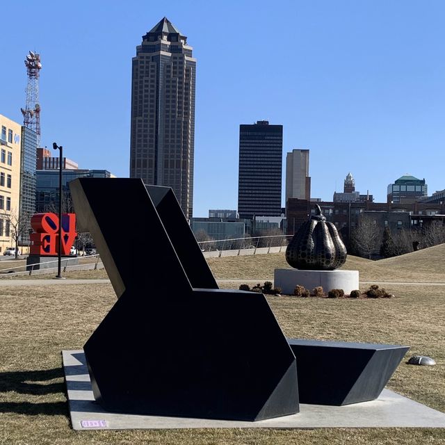 Coolest Modern Art awaits you in Des Moines.