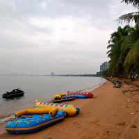 หาดบางเสร่ ยามเย็น