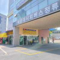 부산 해운대 시외 버스정류소