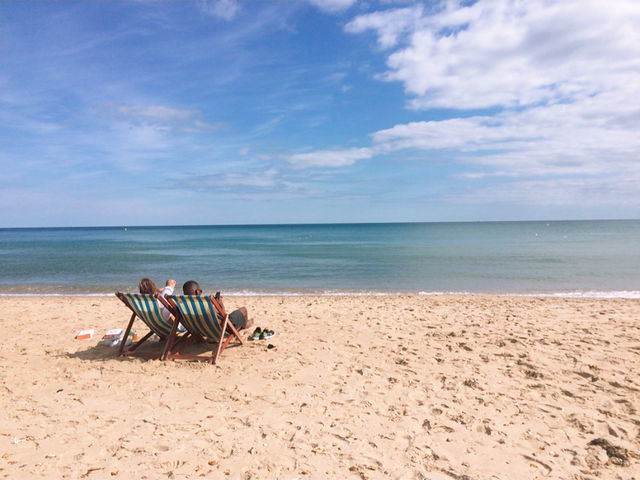 [英國] 夏天要去海邊玩！英版黃金海岸Bournemouth一日遊｜3大熱門拍攝景點