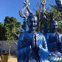 泰國清邁的藍寶石寺廟