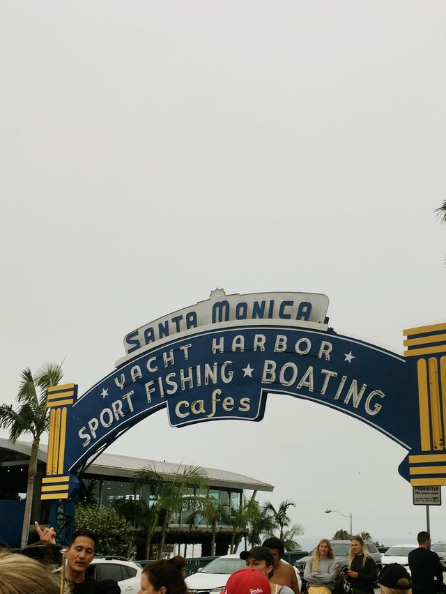 …Santa Monica Pier at Los angles ♥️