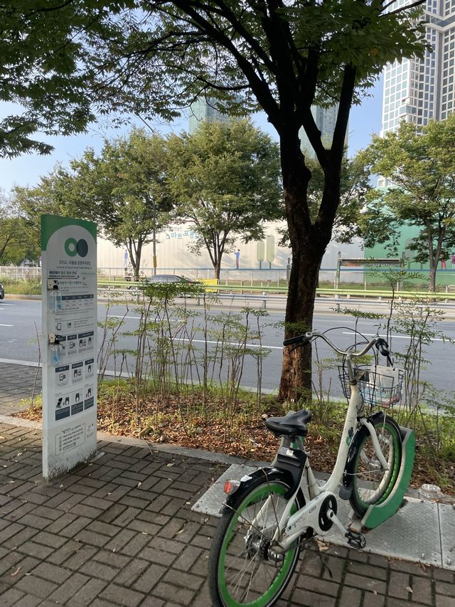따릉이 타고 서울숲 자전거 여행🚲