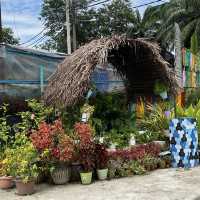admire nice artwork at Teluk Intan
