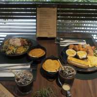 日式洋食樓上café，享受田園健康餐 