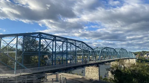 Longest Pedestrian Bridge in Chattanooga! — traveler post in Hamilton County