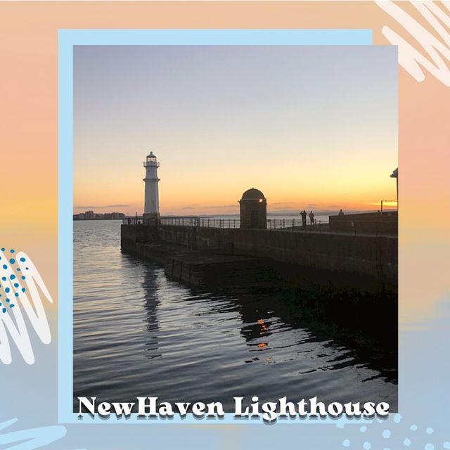 在浪漫燈塔NewHaven Lighthouse欣賞迷人的夕陽