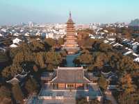 Suzhou From Above. Panmen Scenic Area.