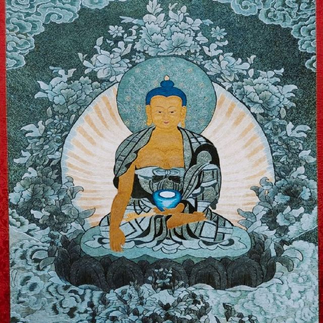 Amazing Tibetan art of needle and silk thread