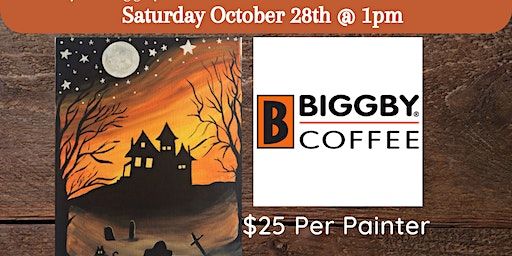 Paint Party Coffee and Canvas at Biggby Virginia Beach | BIGGBY COFFEE- Virginia Beach, Princess Anne Road, Virginia Beach, VA, USA