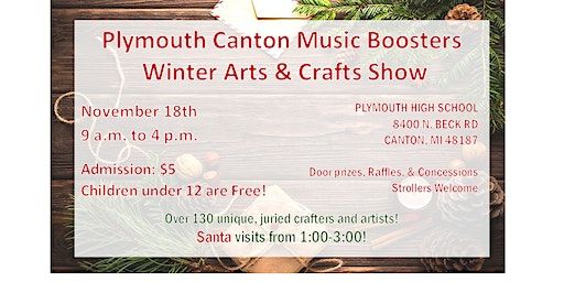 PCMB Winter Arts & Crafts Show | Plymouth High School