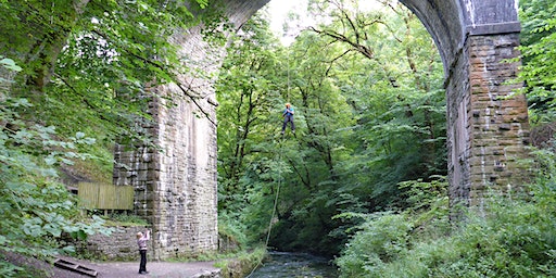 Maggie's Nottingham Abseil 2024 | Millers Dale Viaduct