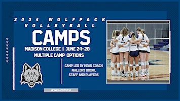 2024 WolfPack Volleyball Camps | H. Douglas Redsten Gymnasium