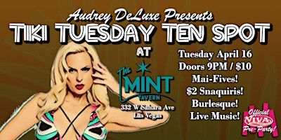 Tiki Tuesday Ten Spot | The MINT Tavern