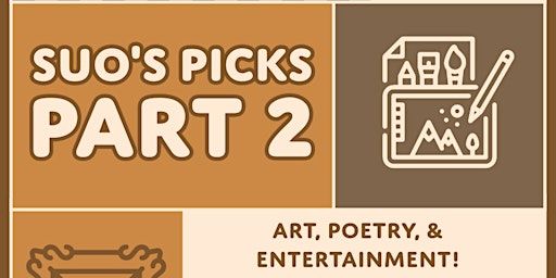 Suo's Picks Part 2 | 543 40th St