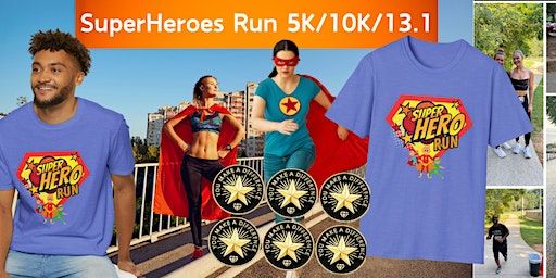 SuperHeroes Run 5K/10K/13.1 SAN ANTONIO | Olmos Basin Park