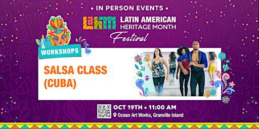 Salsa Class (Cuba) | LAHM 24 | Ocean Art Works Pavilion