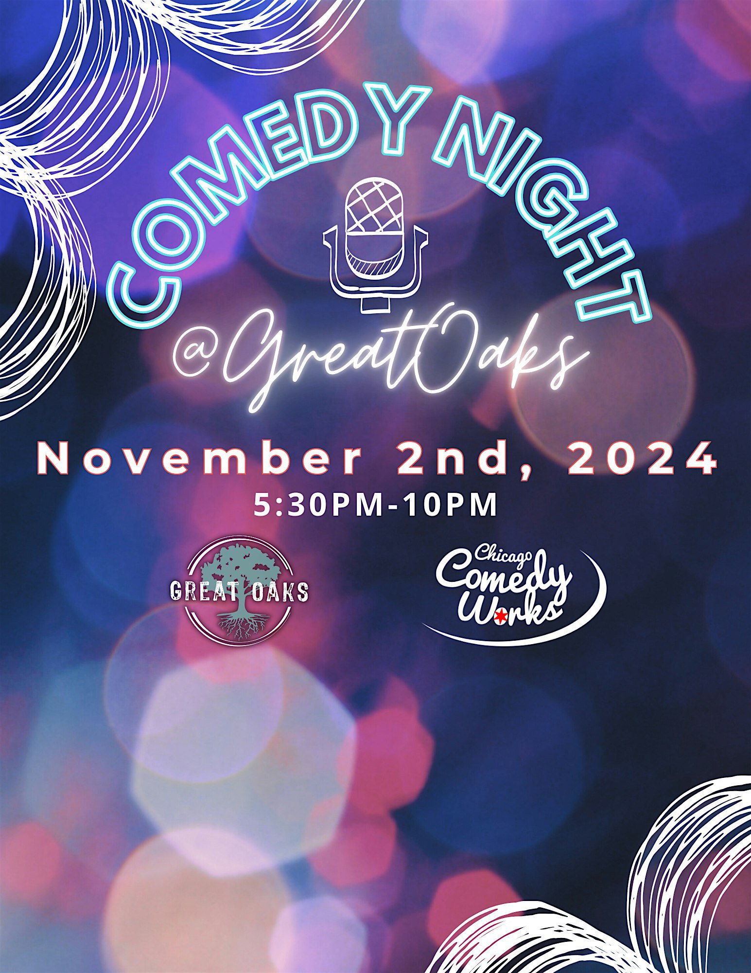 Comedy Night @GreatOaks | Great Oaks Banquets