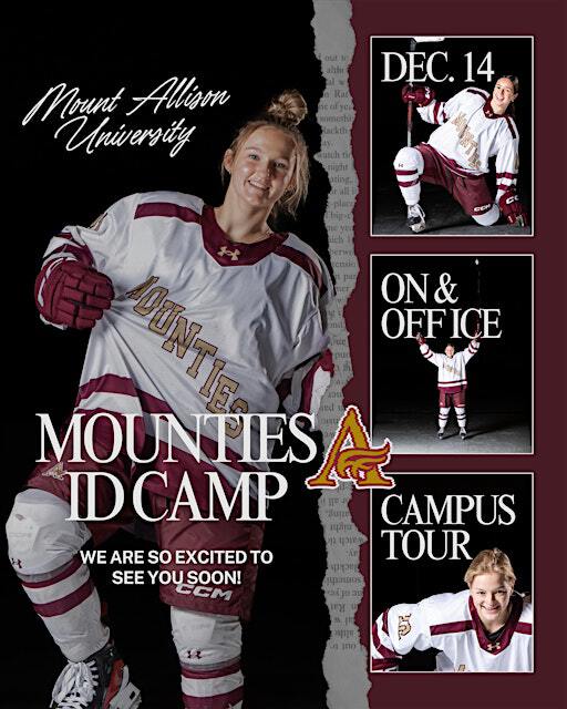 Mounties Hockey ID Camp (Grades 11/12 - Group 2) | Mount Allison University