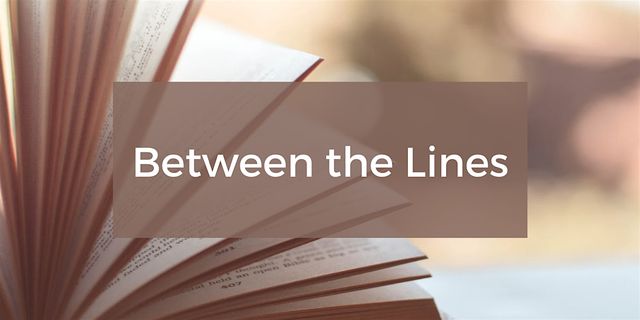 Between the Lines | The Potter's House Café & Bookstore