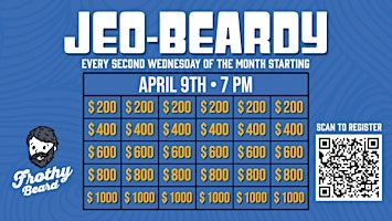 Jeo-Beardy | Frothy Beard Brewing Company