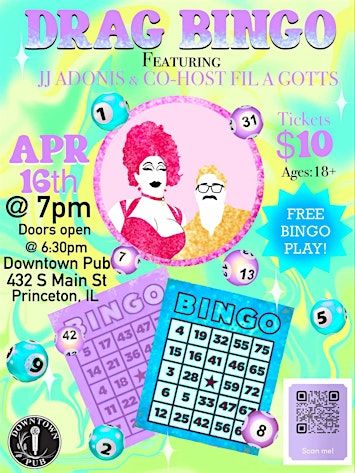 Drag Bingo @ Downtown Pub & Event Center | Downtown Pub & Grill