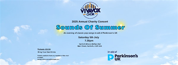 "Songs Of Summer" | Garforth Welfare Hall