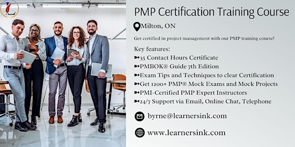 PMP Exam Prep Instructor-led Certification Course in Milton, ON | 2233 Argentia Rd