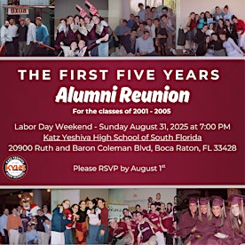 The First Five Years | Katz Yeshiva High School