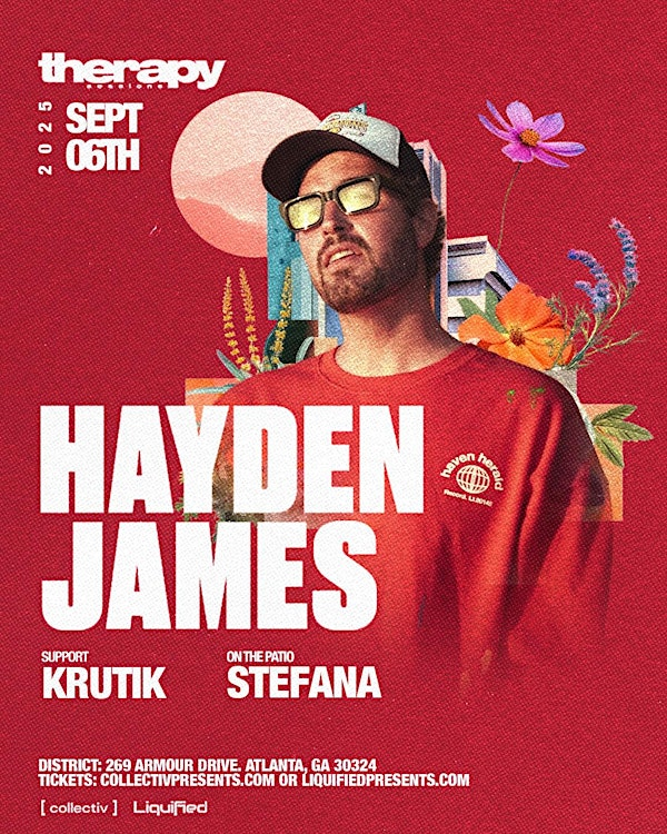 HAYDEN JAMES  | Saturday September 6th 2025  | District Atlanta | District Atlanta