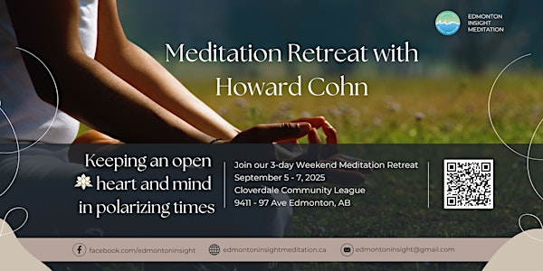 Insight Meditation Retreat with Howard Cohn | Cloverdale Community League