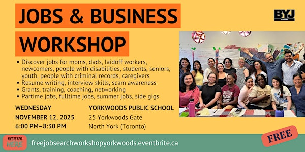 Job Search Workshop | Yorkwoods Public School