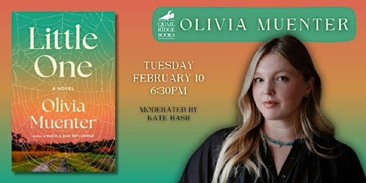 Olivia Muenter | Little One | Quail Ridge Books