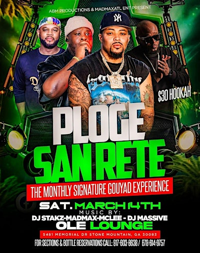 PLOGÉ SAN RETÉ ATL | Ole Restaurant & Lounge