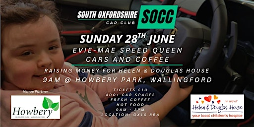 Evie-Mae Speed Queen Charity Cars & Coffee | Howbery Business Park