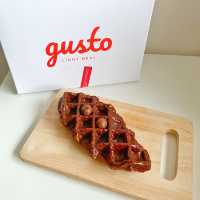 Gusto ร้านครัวซองต์ Kios สุดคิ้วท์ 🤍❤️