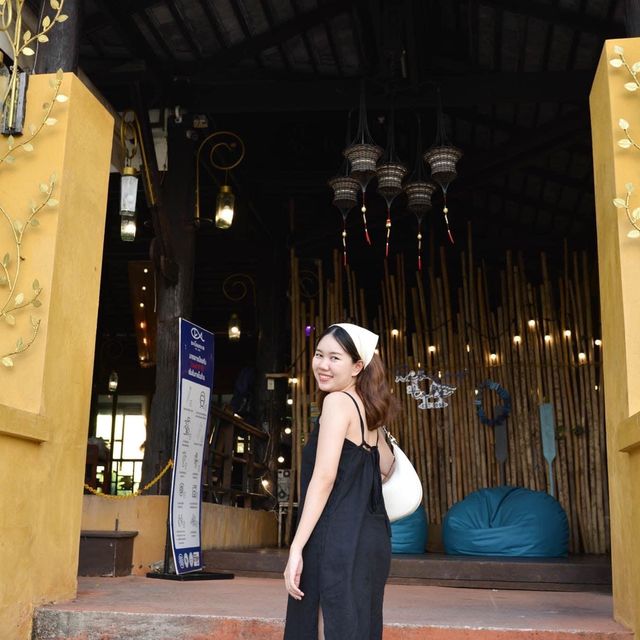 #กินซีฟู้ดริมทะเลชมพระอาทิตย์ตกดิน 🌅