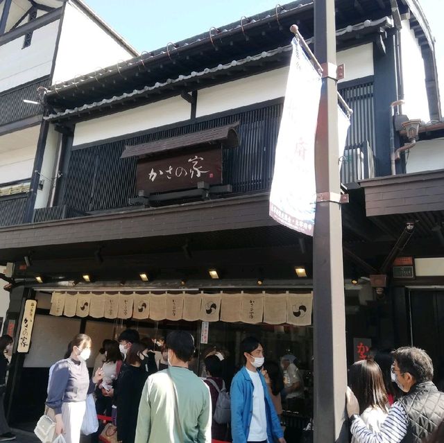 [太宰府市]梅ヶ枝餅といえば🎵ここ！「かさの家」✨