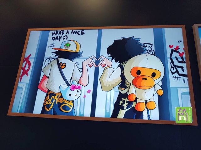 油畫屏幕聯乘香港藝術家展