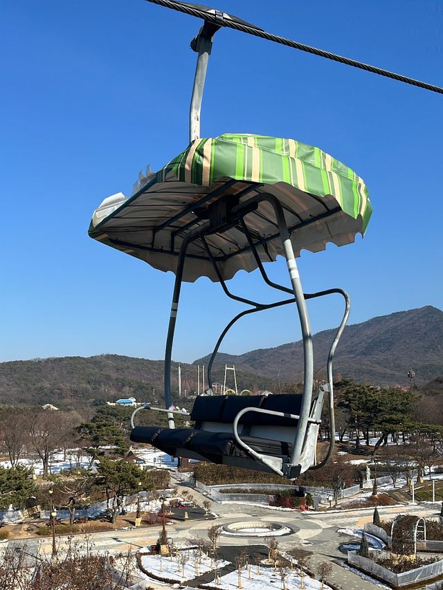 ［雪地天空纜車］(⁎⁍̴̛ᴗ⁍̴̛⁎）體驗首爾嘅冬天氣息