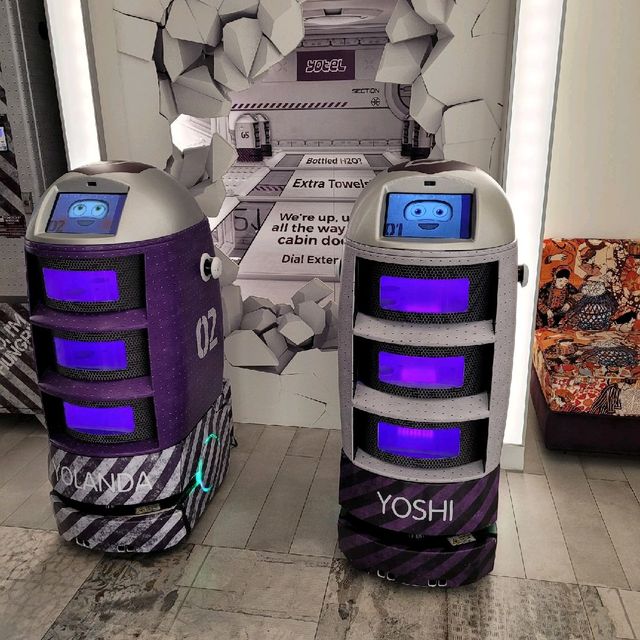 Futuristic YOTEL Singapore Orchard Road