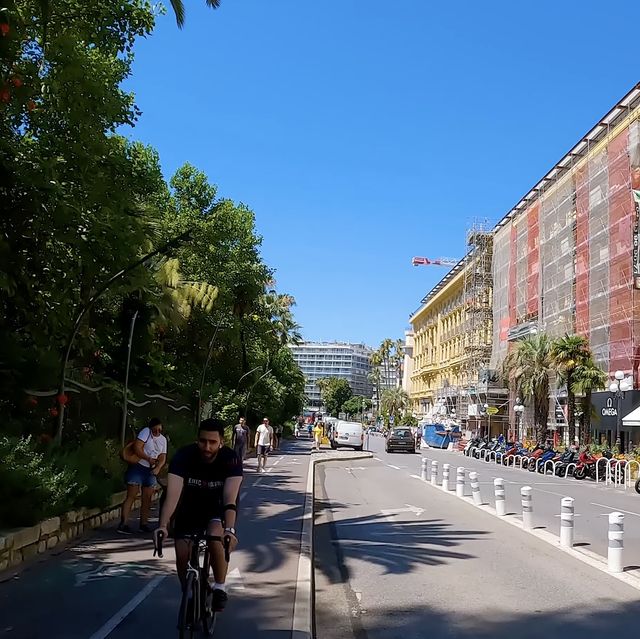 法國尼斯的街頭